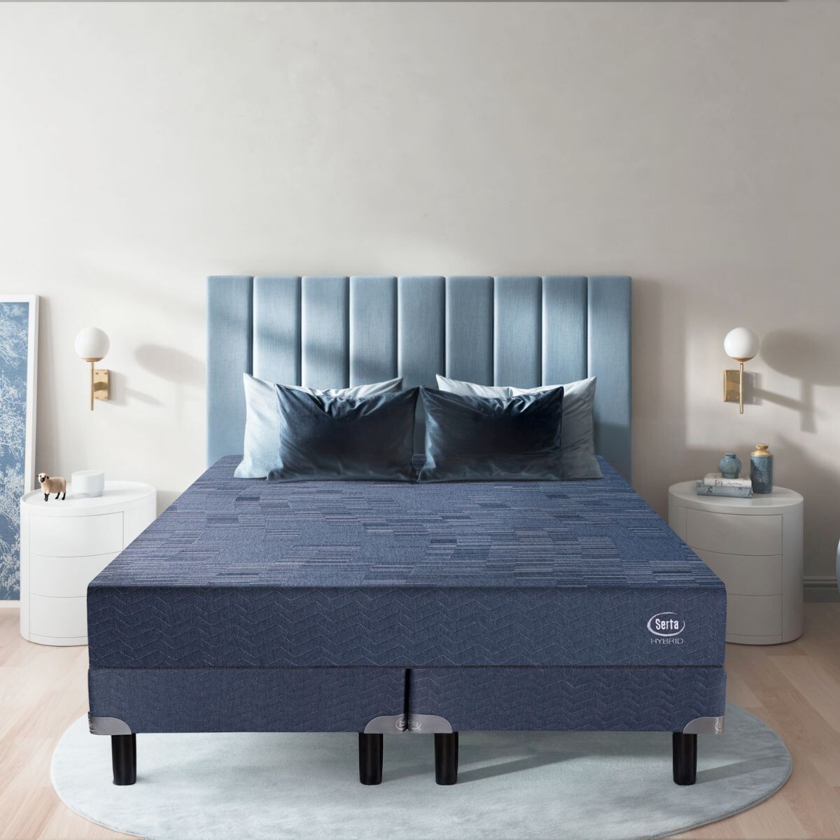 Conjunto Sommier y Colchón Hybrid en caja - Queen - 1.60 x 2.00 