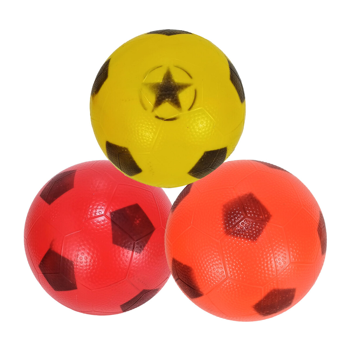 Pelota goma PVC futbol 20 cm - Pelota Goma Pvc Futbol 20 Cm 