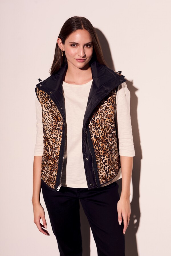 Chaleco Reversible Negro