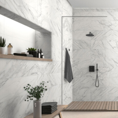 CERAMICA REVESTIMIENTO MATE GRIS MARMOLADO RECTIFICADO 25X70 GAMAS DE GRIS