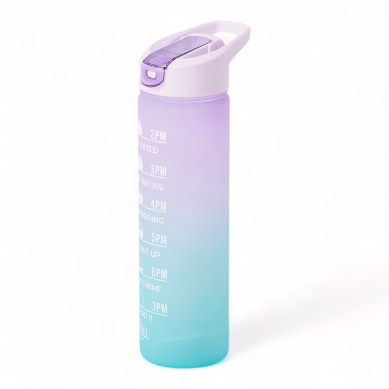 Botella Agua Motivacional 800 Ml Sin Color