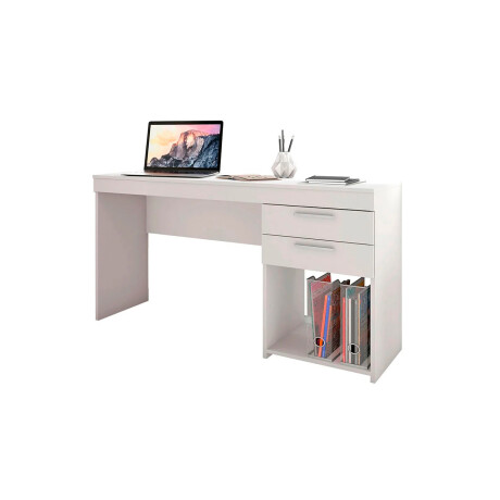 Escritorio Office Blanco 2 Cajones Mc-002bl Unica