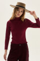 Polera Fog Bordo