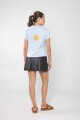 TSHIRT SHORT URU Celeste
