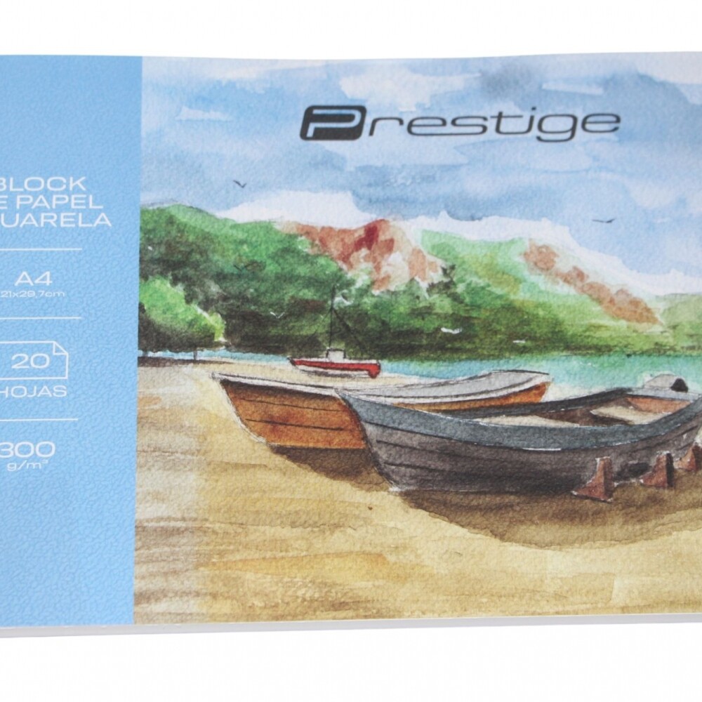 BLOCK PRESTIGE PARA ACUARELA TAMAÑO A4 X 20 HOJAS BLOCK PRESTIGE PARA ACUARELA TAMAÑO A4 X 20 HOJAS