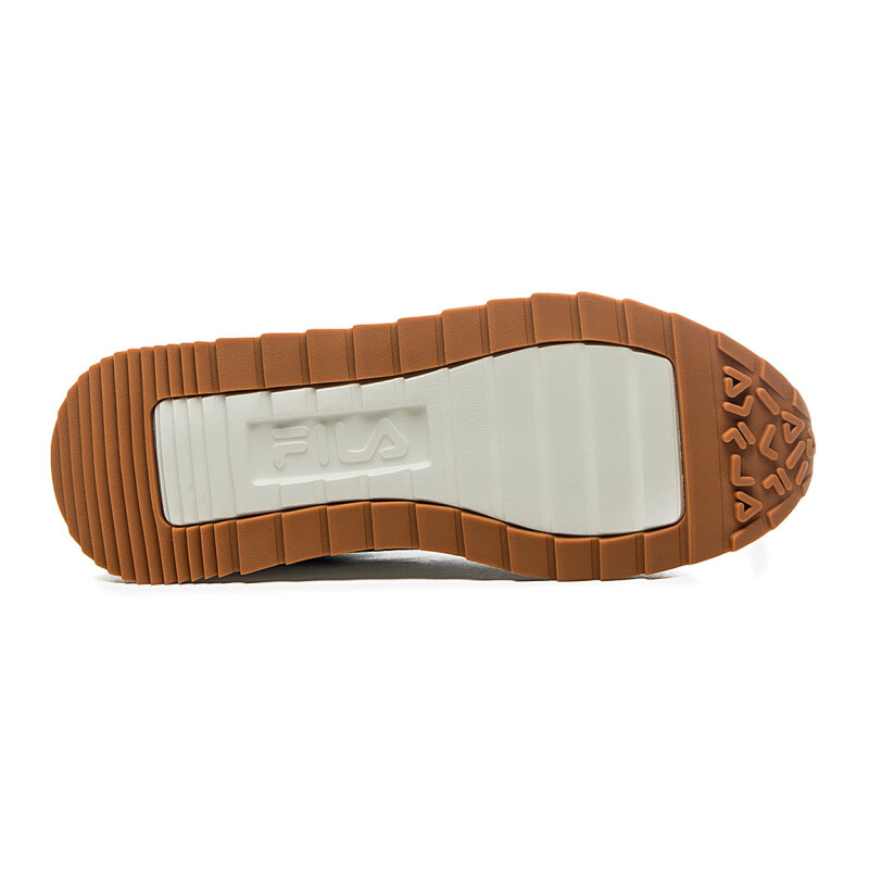 Championes Hombre Fila Retro Flag Plata-Blanco