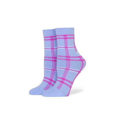 Medias Crocs Fauxhair Ankle Violeta