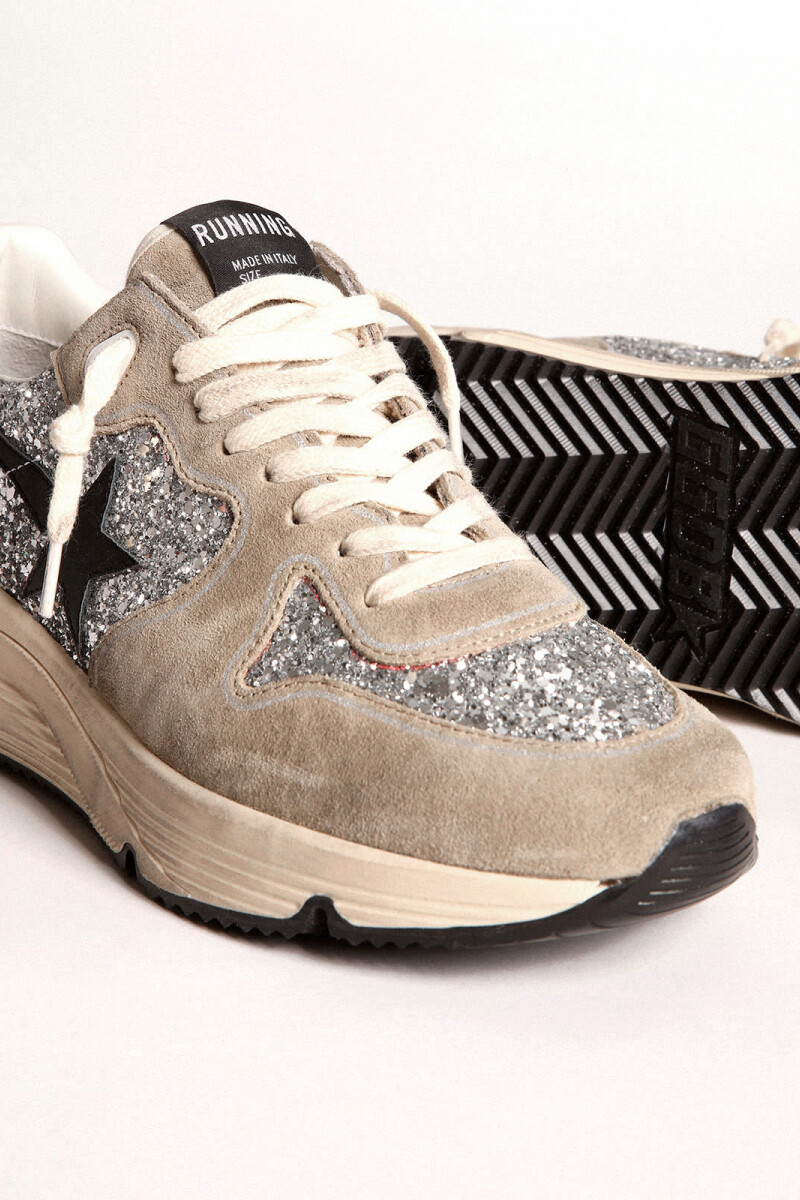 ZAPATILLA RUNNING SOLE Plata