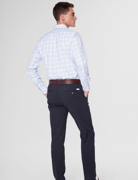 PANTALÓN SKINNY CON SPANDEX Azul
