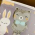 Sabanas minicuna colecho Little Ones grey friends