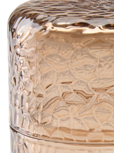 Tarro de almacenaje GENEVAD Ø8xH10 cm vidrio marró Tarro de almacenaje GENEVAD Ø8xH10 cm vidrio marró