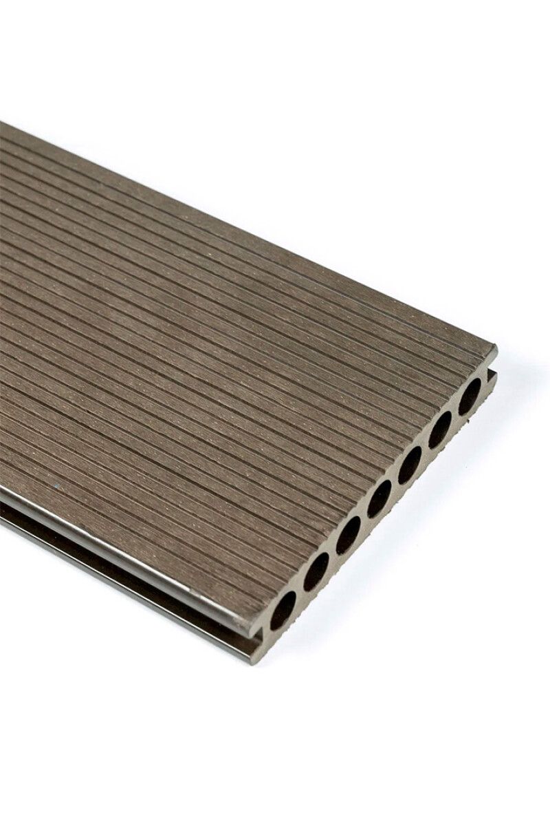 DECK WPC TEXTURADO TABLA DECK WPC TEXTURADO JE11 C03 BROWN 2850X148X23MM