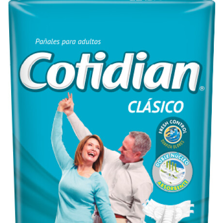 PAÑAL COTIDIAN ADULTO CLASICO G X 8 PAÑAL COTIDIAN ADULTO CLASICO G X 8