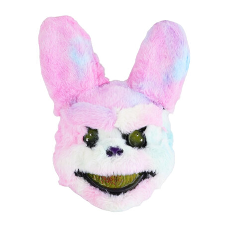 Mascara de conejo diabolico con peluche Mascara de conejo diabolico con peluche