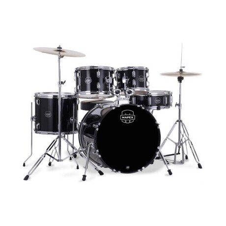 Bateria Mapex Comet Cm5044ftcdk Black C/ Hardware Y Platillos Bateria Mapex Comet Cm5044ftcdk Black C/ Hardware Y Platillos