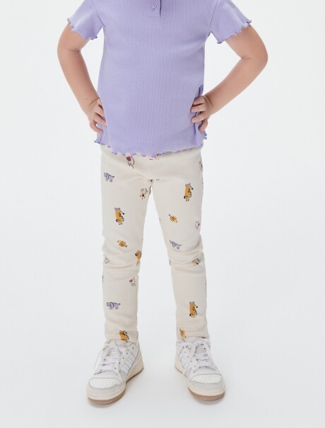 CALZA INFANTIL ESTAMPADA MULTICOLOR