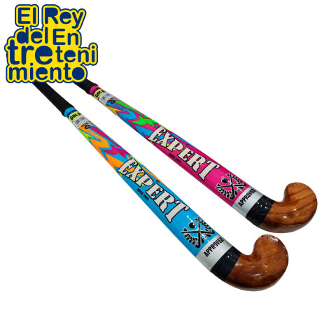 Palo De Hockey Expert Gold Madera Reforzado 28 A 37.5 Rosado - Talle 28