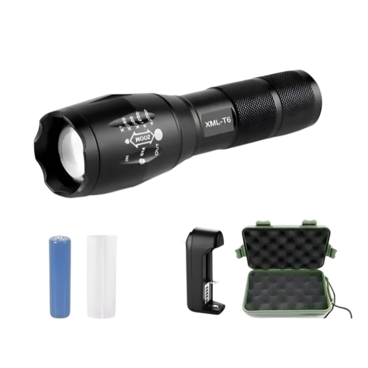 Linterna Táctica Led Recargable 