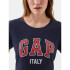 V-FRCH GAP ITALY CITY TEE NAVY UNIFORM