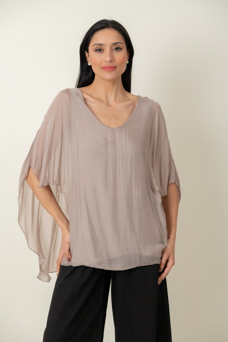 BLUSA DALIA - Visón 