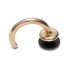 Jibbitz Gold Earring Ring Multicolor