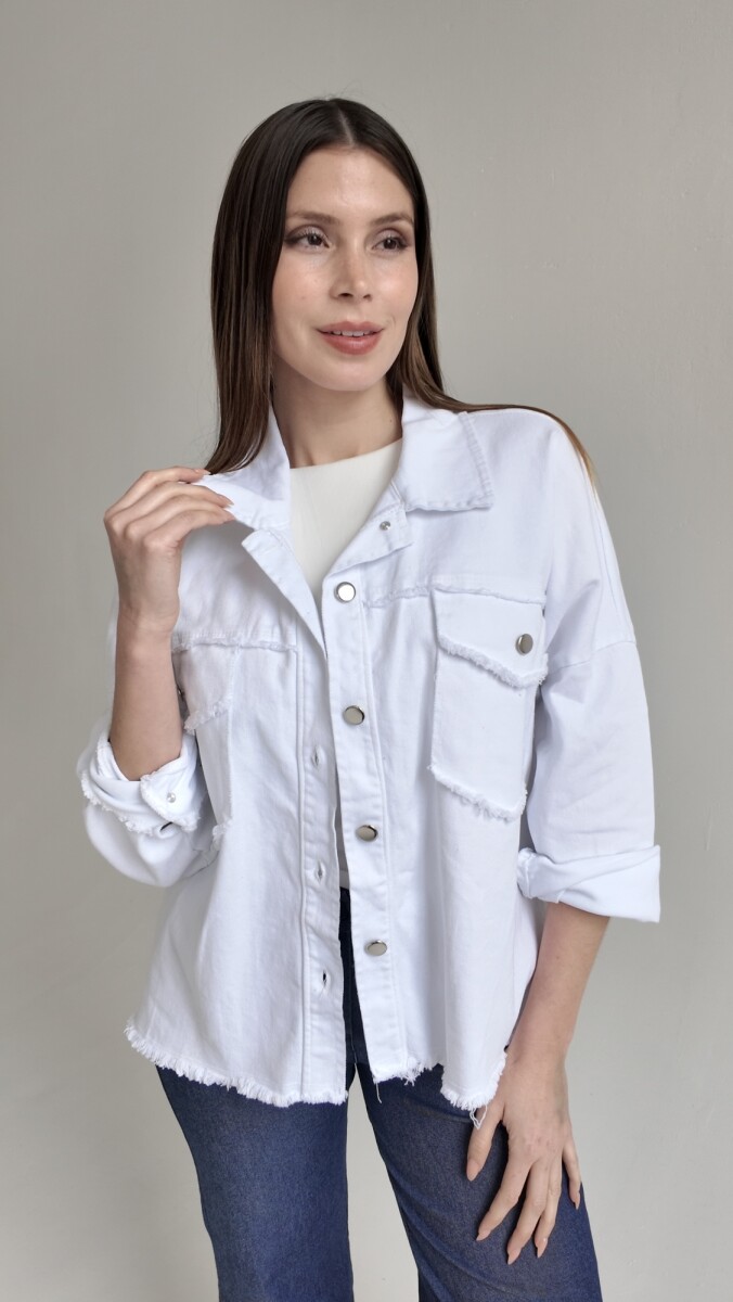 Sobre camisa Alessandrina - Blanco 