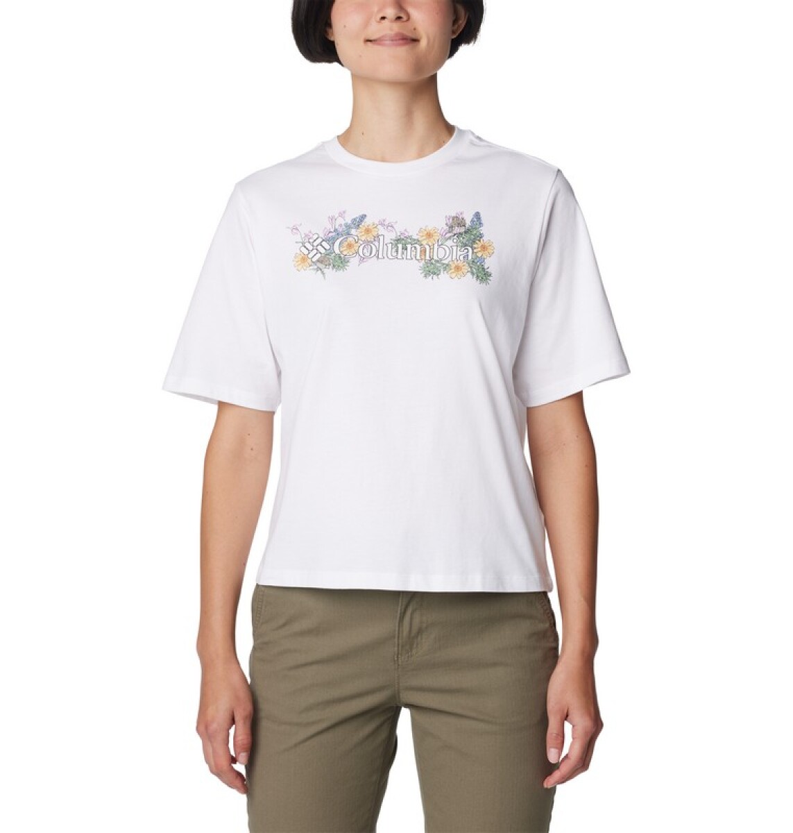 Remera North Cascades Relaxed T Mujer - WHITE EPICAMP 