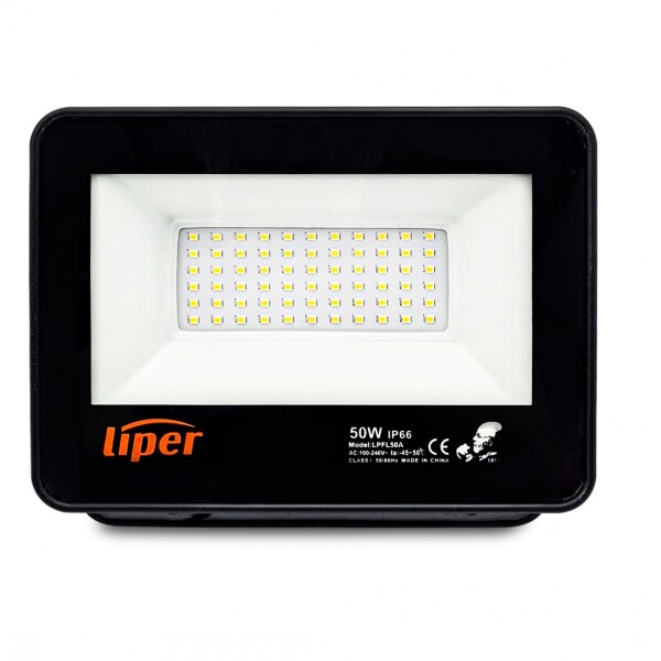 Foco Led Liper 50w Luz Fría Para Interior Y Exterior Foco Led Liper 50w Luz Fría Para Interior Y Exterior