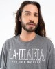 Remera Bandana Mescla La Mafia Gris U