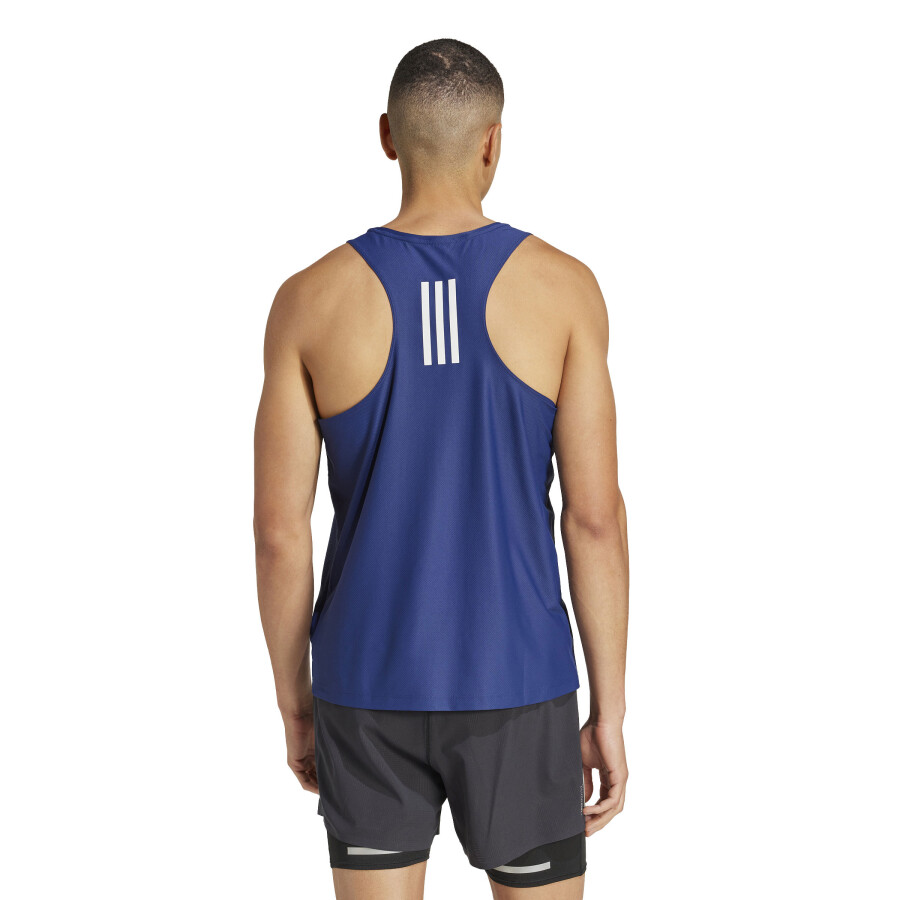 Musculosa de Hombre Adidas Own The Run Azul