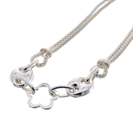 Pulsera de plata 925, FLOR. Pulsera de plata 925, FLOR.