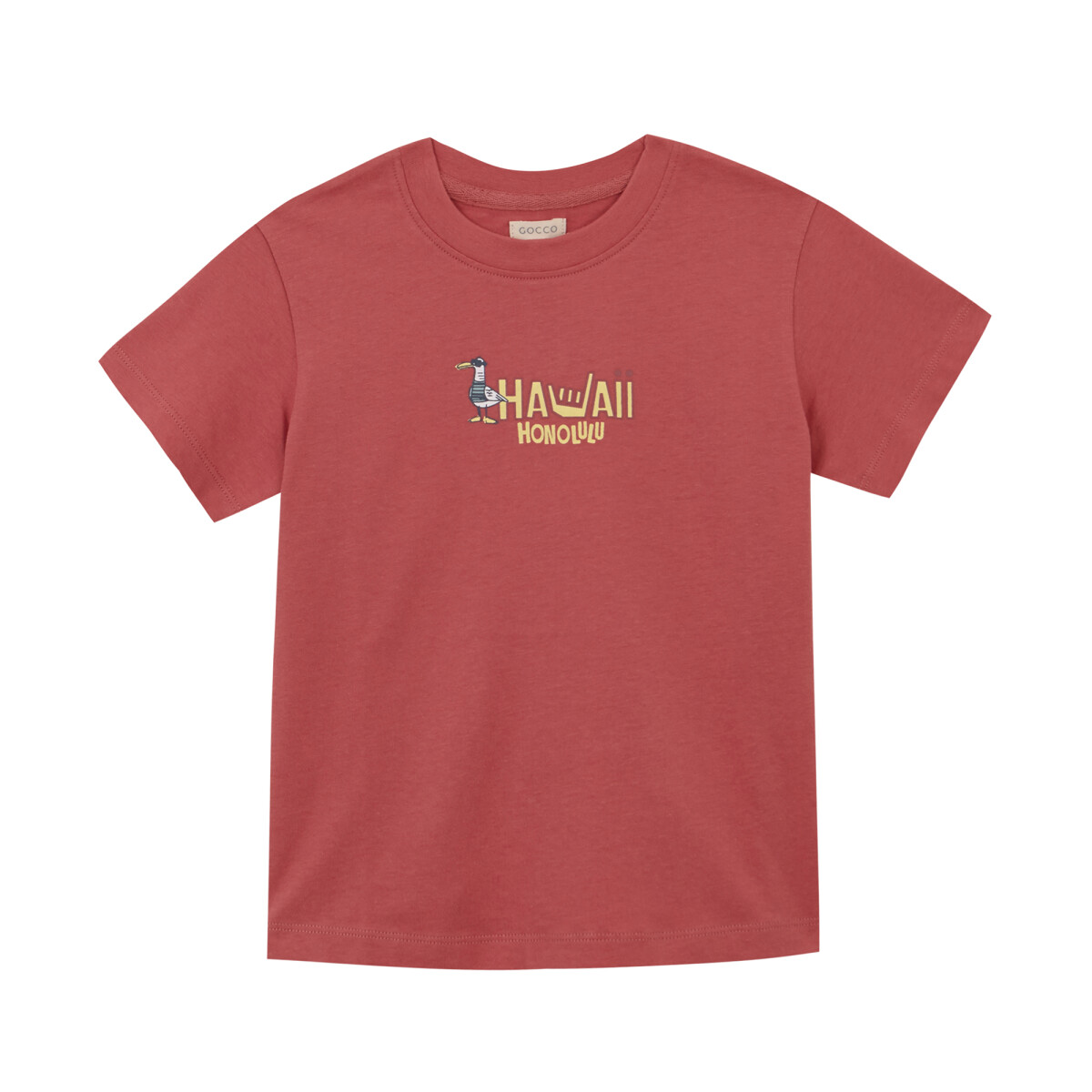 Camiseta Con Print - Blanco 