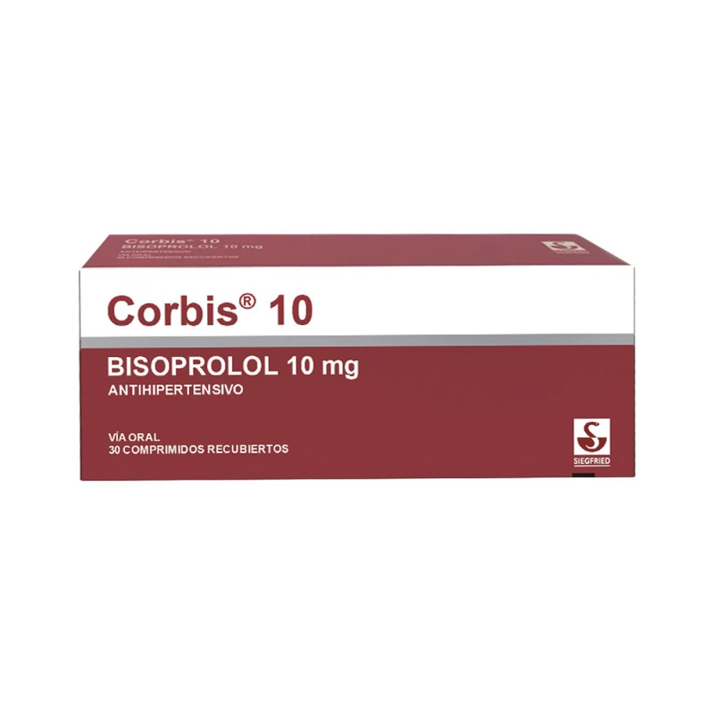 CORBIS 10 MG. CJ X 30 COMP. REC.