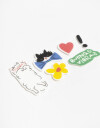 Útiles Varios Set De Stickers - Combinacion Multicolor