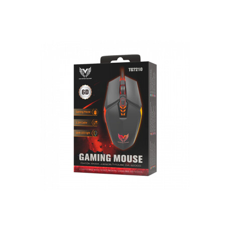 Mouse Gamer Con Luz Mtk Gaming Tg7210 Unica