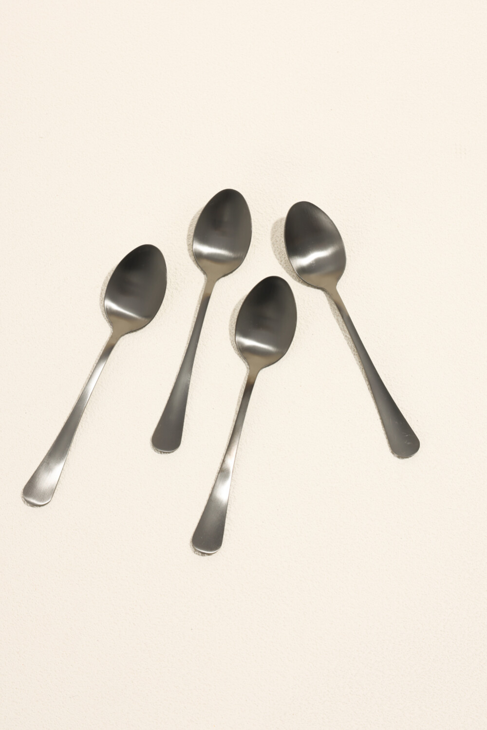 Cuchara De Té Olivo Set 4 Un. Negro Color Unico