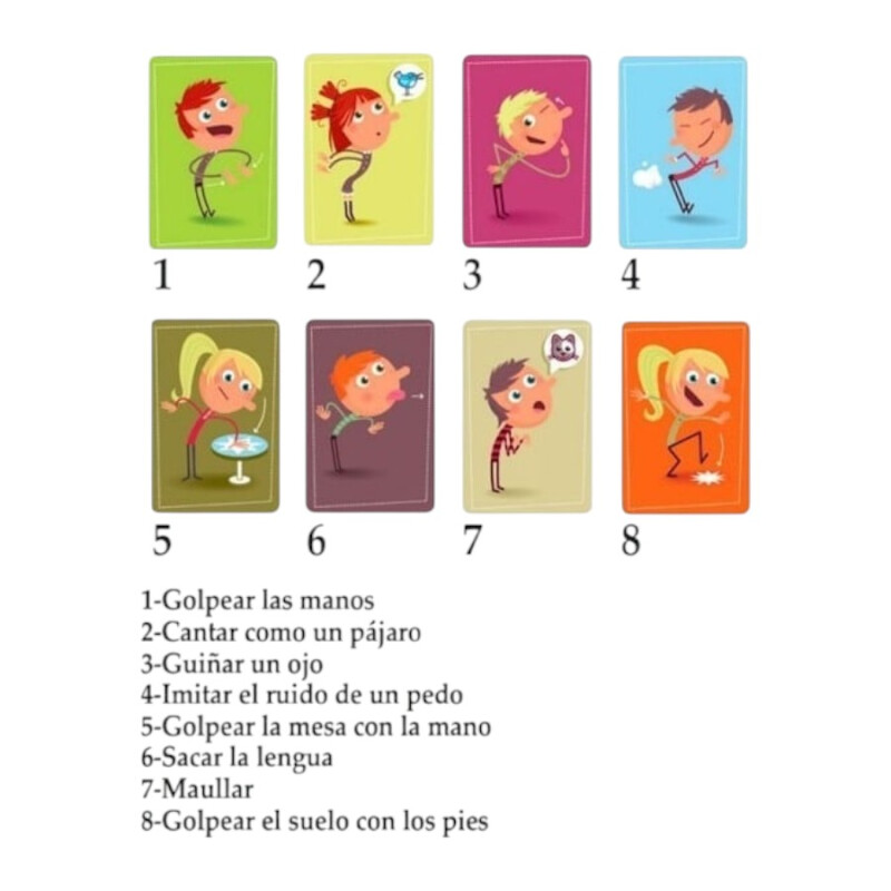 Cartas Tip Top Clap Djeco Cartas Tip Top Clap Djeco