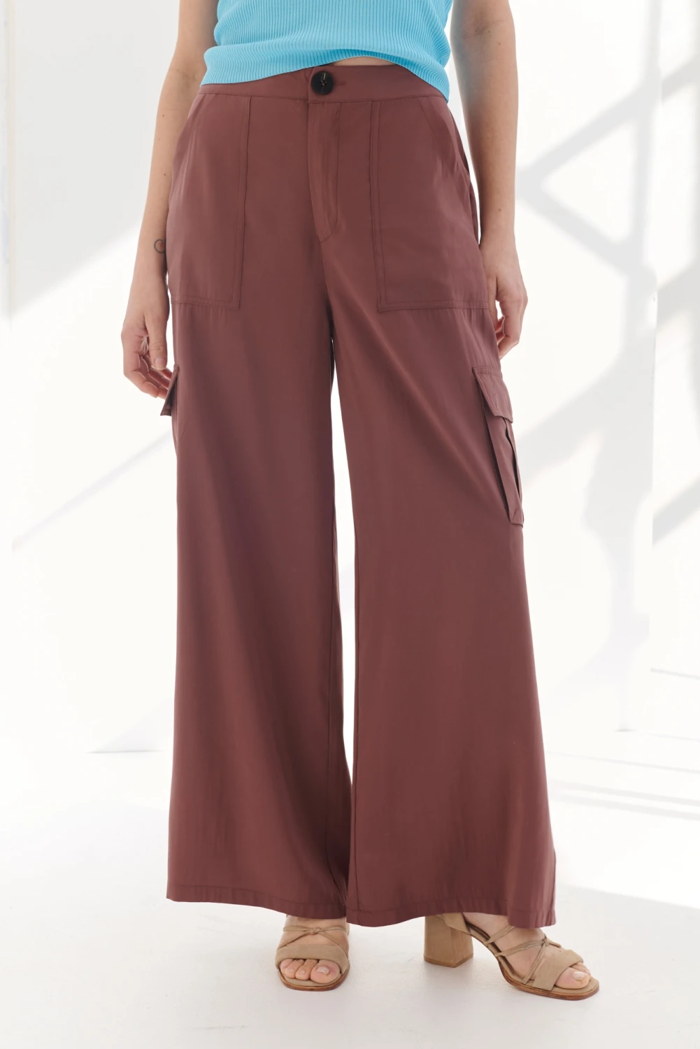 PANTALON EMILY bordo 2