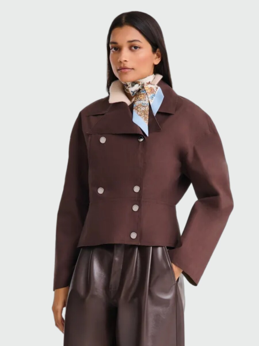 LONGCHAMP - CINTA DE SEDA, FRISE FLEURIE 