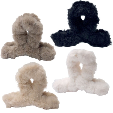 Broches pinzas para el cabello felpuditas Broches Pinzas Para El Cabello Felpuditas