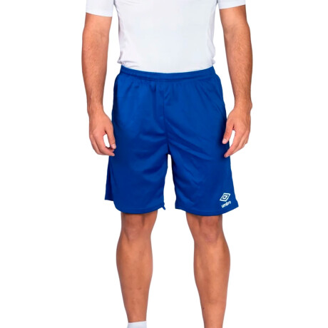 Short Umbro Fútbol - Black/blue/white Blue