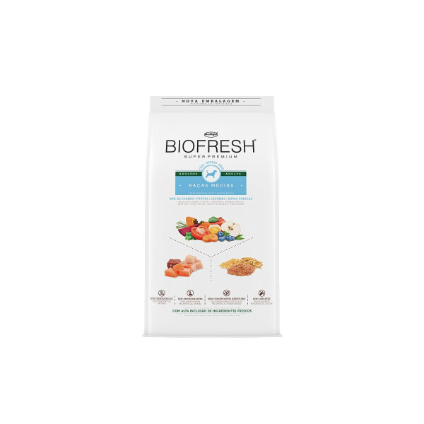 ALIMENTO PERROS BIOFRESH RAZAS MEDIAS 15KG ALIMENTO PERROS BIOFRESH RAZAS MEDIAS 15KG