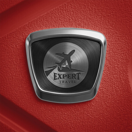 Set X3 Valijas De Viaje Rígidas 4 ruedas 20, 24 y 28 Rojo