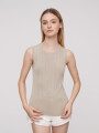 Musculosa Virky Beige