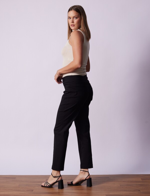 Pantalon Pull On NEGRO