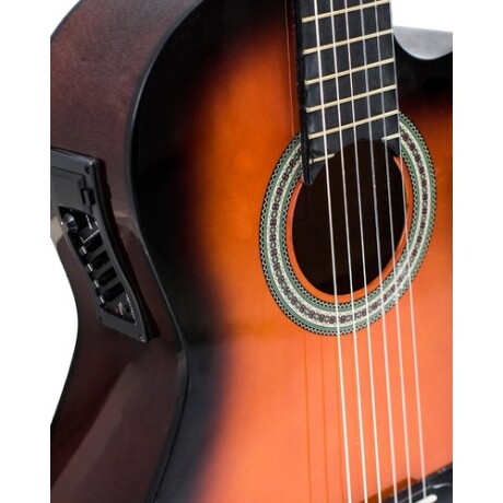 Guitarra Electroacústica Memphis 951 con ecualizador de 4 bandas Sunburst