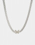 Collares Cortos Mariposas Collar Con Mariposa - Plateado