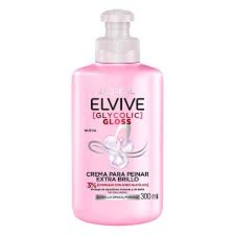 Crema para Peinar Elvive Glycolic Gloss 300 ml Crema para Peinar Elvive Glycolic Gloss 300 ml