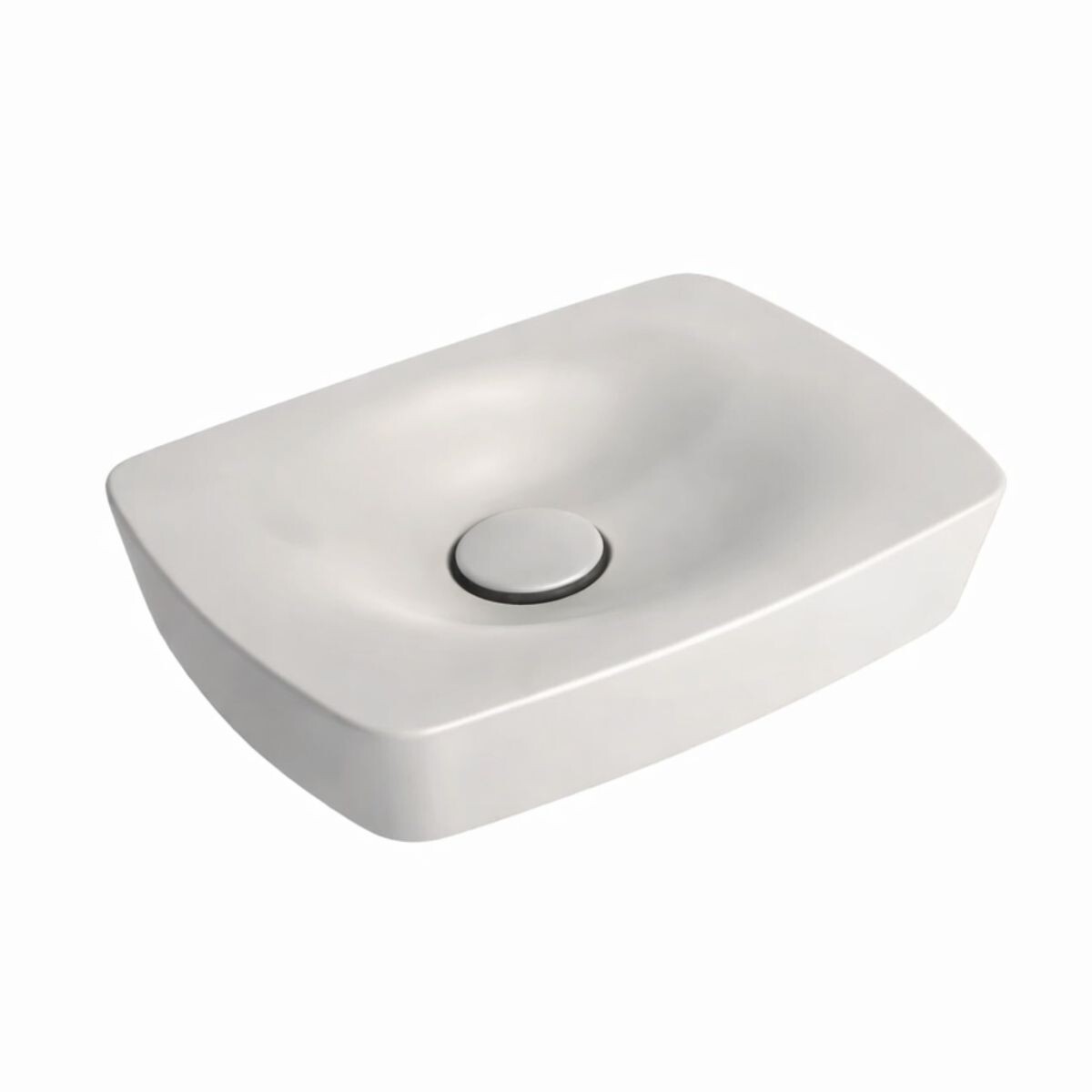 Bacha De Apoyo Rectangular 50x35 Cm Liquid Barbante Deca 