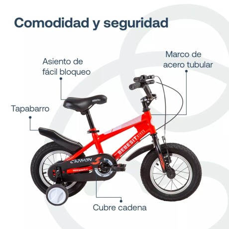 Bicicleta rodado 16 Canyon Bebesit - Rojo Bicicleta rodado 16 Canyon Bebesit - Rojo